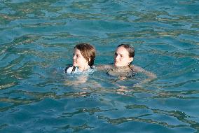 Natalie Portman Enjoying The Sun In St Barths