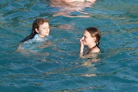 Natalie Portman Enjoying The Sun In St Barths