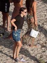 Natalie Portman Enjoying The Sun In St Barths