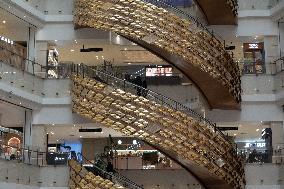 Dragon Shaped Escalator