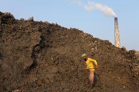 Brickfield Workers In Bangladesh.