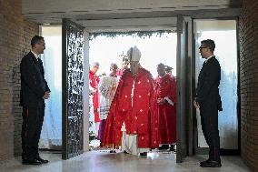 Pope Francis Opens the Holy Door At Rebibbia Prison - Rome