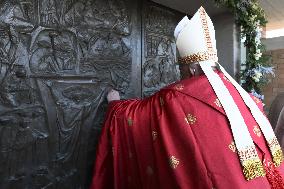 Pope Francis Opens the Holy Door At Rebibbia Prison - Rome