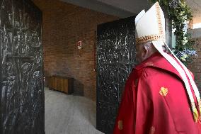 Pope Francis Opens the Holy Door At Rebibbia Prison - Rome