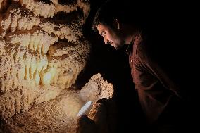 Luray Caverns In Virginia, United States