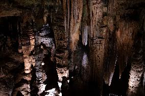 Luray Caverns In Virginia, United States