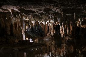 Luray Caverns In Virginia, United States