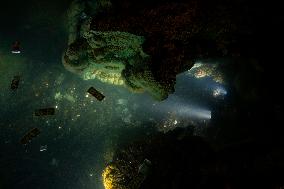 Luray Caverns In Virginia, United States