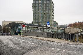 Central Bus Station Of The Bavarian City Passau