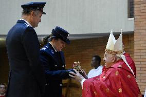 Pope Francis Celebrates Mass For Prisoners - Rome