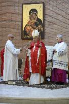 Pope Francis Celebrates Mass For Prisoners - Rome