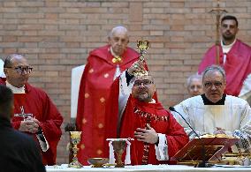 Pope Francis Celebrates Mass For Prisoners - Rome