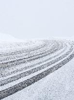 Ski Resort in The Pyrenees Mountains - France