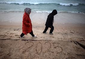 New Year 2025 In Gaza