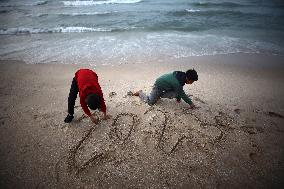 New Year 2025 In Gaza