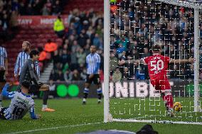 Middlesbrough FC v Sheffield Wednesday FC - Sky Bet Championship