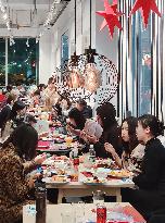 IKEA Home Mall in Shanghai Christmas Buffet