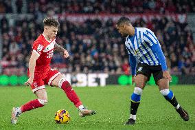 Middlesbrough FC v Sheffield Wednesday FC - Sky Bet Championship