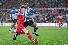 Middlesbrough FC v Sheffield Wednesday FC - Sky Bet Championship