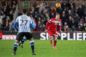 Middlesbrough FC v Sheffield Wednesday FC - Sky Bet Championship