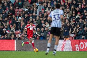 Middlesbrough FC v Sheffield Wednesday FC - Sky Bet Championship