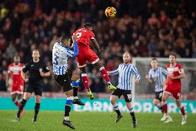 Middlesbrough FC v Sheffield Wednesday FC - Sky Bet Championship