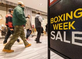 Boxing Day Sales - Canada