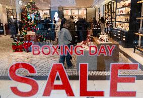 Boxing Day Sales - Canada