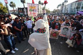 Relatives Of The 43 Missing Students Rally - Mexico City