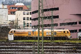 Central Train Station Of The Bavarian City Passau