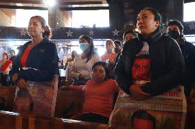 Relatives Of The 43 Missing Students From Ayotzinapa Demonstration