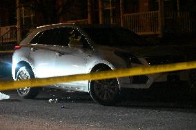 Man And Woman Dead While Inside Of A Vehicle After Being Shot Numerous Times In Philadelphia Pennsylvania