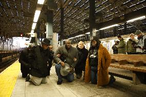 Vigil Honors Woman Burned To Death On NYC Subway Train