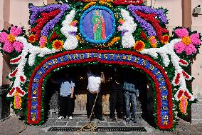 Residents Of Culhuacán In Mexico City Celebrate The Patron Saint Saint John The Evangelist