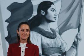 Mexican President Claudia Sheinbaum Pardo News Conference