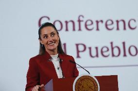 Mexican President Claudia Sheinbaum Pardo News Conference