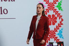 Mexican President Claudia Sheinbaum Pardo News Conference