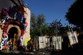 Residents Of Culhuacán In Mexico City Celebrate The Patron Saint Saint John The Evangelist