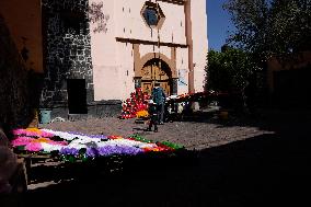 Residents Of Culhuacán In Mexico City Celebrate The Patron Saint Saint John The Evangelist