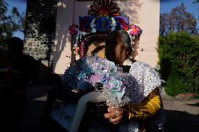 Residents Of Culhuacán In Mexico City Celebrate The Patron Saint Saint John The Evangelist