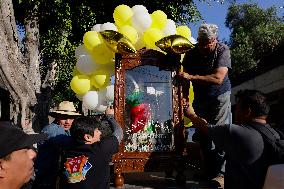 Residents Of Culhuacán In Mexico City Celebrate The Patron Saint Saint John The Evangelist