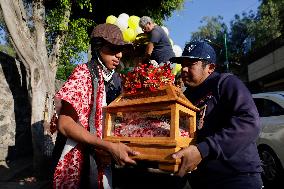 Residents Of Culhuacán In Mexico City Celebrate The Patron Saint Saint John The Evangelist