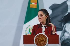 Mexican President Claudia Sheinbaum Pardo News Conference