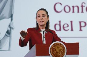 Mexican President Claudia Sheinbaum Pardo News Conference