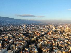 Severe Traffic Congestion In Damascus On Christmas Eve