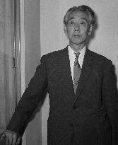 Japanese film director Mikio Naruse