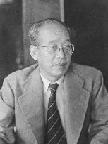 Japanese film director Kenji Mizoguchi