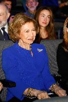 Queen Sofia at Christmas Solidarity Concert - Madrid