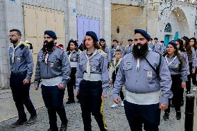 Christmas Celebrations In Bethlehem - West Bank