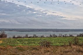 Lake Yalpuh in Odesa region